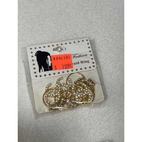 Hair Accessory Lot Dreadlock Tool Braid Cuffs Pins Styling Set New - Picture 12 of 16